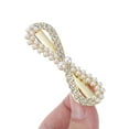 thumbnail image 5 of Unique Bargains Halloween Christmas Rhinestone Palm Hair Clips Butterfly & Four-leaf Clovers & 8-shaped 3 Pcs, 5 of 7