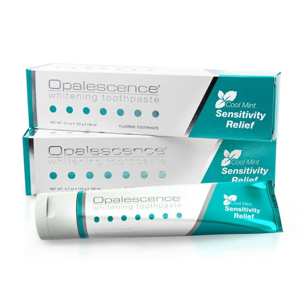 Opalescence Whitening Toothpaste for Sensitive Teeth - Oral Care, Mint Flavor, Gluten Free - 2 Pack