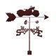 thumbnail image 1 of Weather vane made of black metal, garden weather vane, stainless steel, 1 of 5