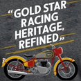 thumbnail image 3 of CafePress - Gold Star Racing Heritage Refined Men's Deluxe T Shirt - Mens Tri-blend T-Shirt, 3 of 4