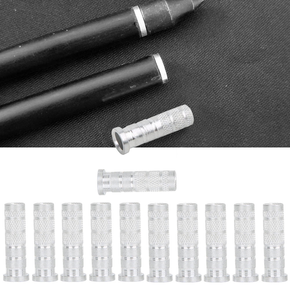 YLSHRF Aluminum Inserts for Carbon Arrows, Aluminum Arrow Insert Base
