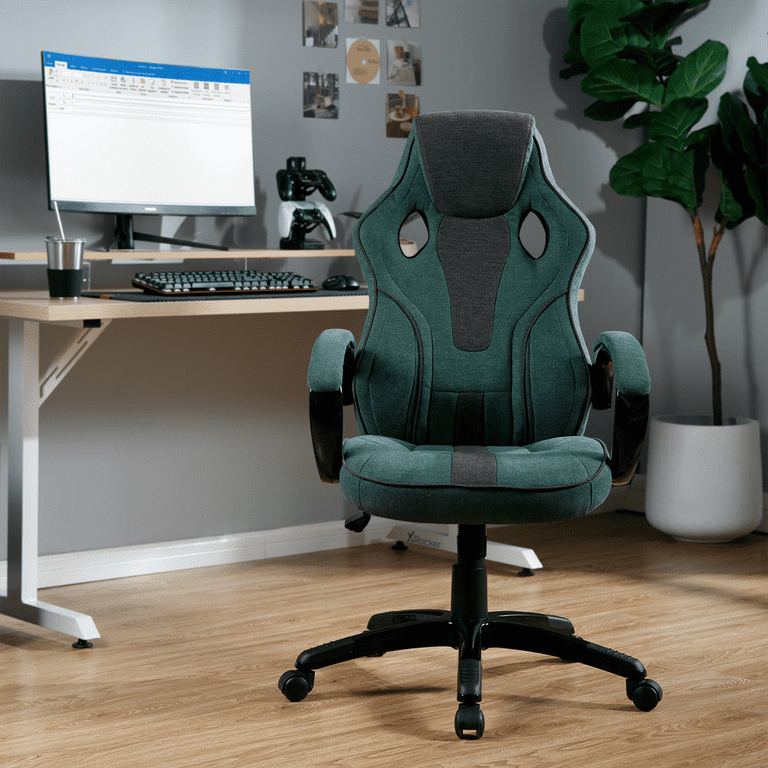 X Rocker Maverick PC Gaming Chair, Green and Black - Walmart.com X Rocker Maverick PC Gaming Chair, Green and Black - Walmart.com