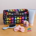 thumbnail image 7 of Wildkin Toiletry Bag for Boys, Girls, and Adults With Zippered Exterior Front Pocket, Interior Mesh Pocket (Rainbow Hearts), 7 of 7