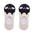 thumbnail image 2 of hirigin Non-slip Hidden Invisible Soft Socks for Women, Low-cut Liner Cartoon Cat  Socks for Flats, 2 of 6