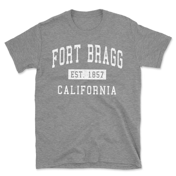 Fort Bragg California Classic Established Men's Cotton T-Shirt