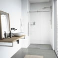 thumbnail image 6 of Vigo Vg6021cl4876 Elan E-Class 76" High X 48" Wide Sliding Frameless Shower Door - Black, 6 of 7