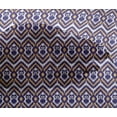 thumbnail image 4 of oneOone Viscose Chiffon Fabric Chevron & Swirl Ikat Fabric Prints By Yard 42 Inch Wide, 4 of 4