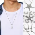 thumbnail image 4 of 5-piece Set Of Men And Women Stitching Choker Best Friend Alloy Pendant Letter Necklace Bff Friendship Between Five People, 4 of 10