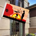 thumbnail image 2 of Vivid Remembrance Day Banner Flag for House, 90 X 150cm, Outdoor Use, Single Polyester Layer, 2 of 5