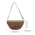 thumbnail image 2 of Yucurem Women Pu Tote Bag Crossbody Sling Bag Leather Shoulder Bag Shopper Bag(khaki) Fashion shoulder bag (Khaki), 2 of 10