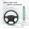thumbnail image 3 of Balery Sea Animal Fundas elásticas antideslizantes para volante, funda protectora universal para hombre y mujer, 15 pulgadas, accesorios para coche., 3 of 6
