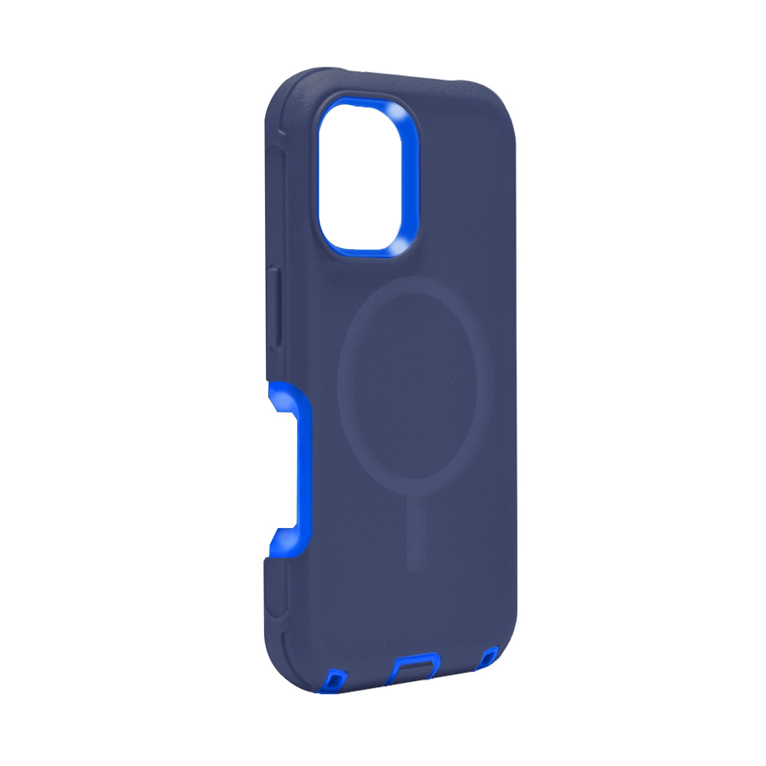 Duual Pro Protective Hybrid MagSafe Case for iPhone 17 Pro - Dark Blue & Blue