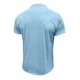 thumbnail image 4 of pstuiky camisetas para hombre, Blusa de manga corta con cuello vuelto, bolsillos y botones de color liso para hombre camisas casuales para hombre s, 4 of 5