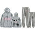 thumbnail image 3 of KPOP Stray Kids SKZ Do It Tracklist Print Hoodie Jogger Set – Unisex  2-Piece Fashion Pullover Sweatshirt & Pants Outfit for STAY Fans, 3 of 6