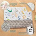 thumbnail image 4 of Ludolm Baby Play Mat for Floor - 50x50 inches Kids Foldable Playmat for Babies and Toddlers, 4 of 8