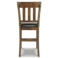 thumbnail image 3 of Signature Design by Ashley Ralene Counter Height Upholstered Barstool, Set of 2, Medium Brown, 3 of 6