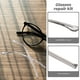 thumbnail image 3 of 1 par de gafas de repuesto universales para brazo de gafas, patillas de repuesto para reparación, 3 of 5