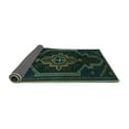 thumbnail image 2 of Ahgly Company Indoor Square Persian Turquoise Blue Traditional Area Rugs, 6' Square, 2 of 4