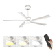 thumbnail image 1 of entiladores De Techo Con Luz Y Control Remoto 142cm Xtellar blanco, 1 of 4