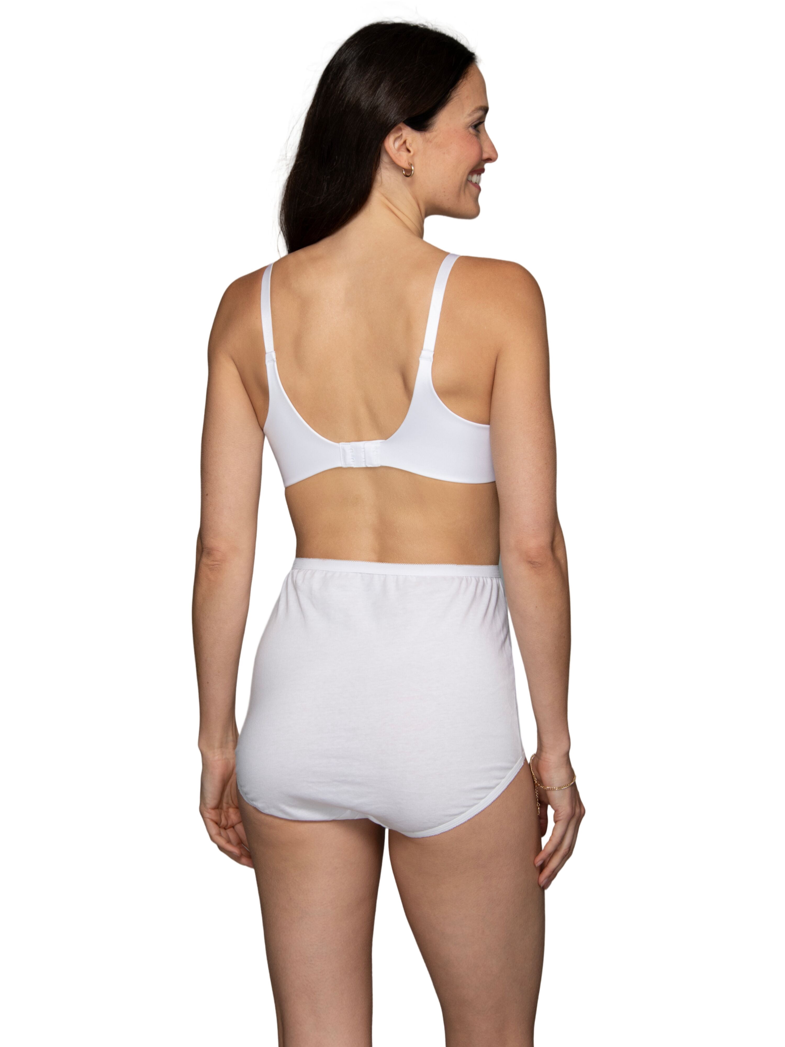 Vanity Fair Lingerie Women's Perfectly Yours Tailored Cotton Full Brief Underwear