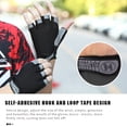 thumbnail image 3 of Sywqhk Guantes antideslizantes para deportes al aire libre, medio dedo, guantes de malla para ciclismo (negro XL) Sywqhk Alta Calidad, 3 of 7