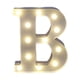 thumbnail image 1 of Xihbxyly Letras Led Iluminadas, Letrero de Marquesina con Alfabeto para Armar Uno Mismo, Luces Blancas Cálidas a Pilas, Ideal para Fiestas, Cumpleaños, Navidad, Bodas y Decoración de Bares, Tamaño Po, 1 of 2