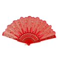thumbnail image 2 of kjfeif Summer Folding Fan Japanese Ancient Style Fan Chinese Style Women's Printing Folding Fan Hanfu Performance Classical Dance Craft Fan, 2 of 6