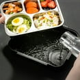 thumbnail image 6 of Naxoaeo Clearance 304 Stainless Steel Bento Box for Adults - Lunch Box Containers with 5 Compartments, Condiment Container & Seal Locks for Work Food Storage - Metal Lunch Box for Adults, Men, Women, 6 of 6