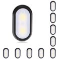thumbnail image 2 of Yuarrent Luz nocturna con clips Suministros de emergencia para dormitorio Sala de estar Negro Negro 10Conjunto, 2 of 6