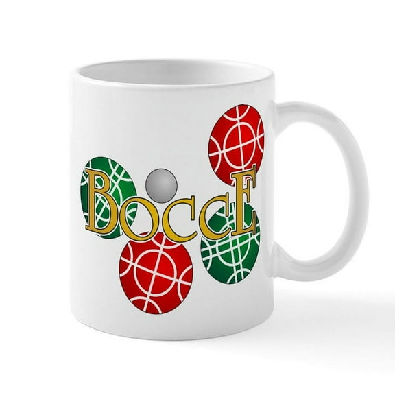 CafePress - Bocce Mug - 11 oz Ceramic Mug - Novelty Coffee Tea Cup