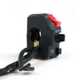 thumbnail image 4 of Kenally Interruptor de manillar de motocicleta ABS, reemplazo de actualización desmontable, controlador de interruptores de luz de giro Universal de Accesorios para motos Kenally VI021431-00B, 4 of 6