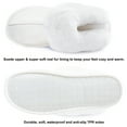 thumbnail image 5 of Women's Slipper Memory Foam Fluffy Soft Warm Slip On House Slippers,Anti-Skid Cozy Plush for Indoor Outdoor, 5 of 7