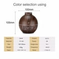 thumbnail image 2 of Hovilon Holiday Air Aroma Essential Oil Diffuser，Aroma Oil Diffuser LED Aroma Aromatherapy Humidifier for Home Bedroom, 2 of 7