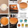 thumbnail image 4 of Juego de moldes para tartas AWTBDP redondos de acero inoxidable de 8 pulgadas (juego de 2), 4 of 7