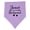 Lavender and Pink, variant on Inktastic Junior Bridesmaid Wedding Bridal Party Baby Bandana Bib
