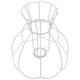 thumbnail image 2 of Marco de pantalla de lámpara Marco de pantalla de lámpara de hierro Marco de pantalla de lámpara de mesa Marco de pantalla de lámpara DIY, 2 of 5