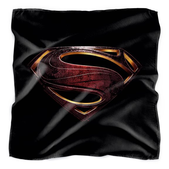 Justice League Movie Superman Shield Logo Bandana (21 in x 21 in)