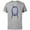 Athletic Heather, variant on Ahsoka Tano Alien Worlds Disney+ - Short Sleeve Cotton T-Shirt for Adults - Customized-Black