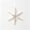 Gold, variant on Christmas Snowflake Bead Ornament, Tree Wreath Fireplace Decoration with Hanging Line and Classic Style, Home Holiday Party Decor for Mantel, Window, Seasonal, Gift, Red 9.5*9*9