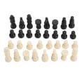 thumbnail image 3 of Yajisi 32pcs International Solid Chess Pieces Replacement Set Entertainment Tool for Fun PVC Portable Travel Board Game Accessories 0.5 inch / 13mm Diameter King Size 1.5 in / 38mm Multicolor, 3 of 9