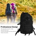 thumbnail image 4 of Mochila De Montañismo, Mochila Militar Negra Para Exteriores, Gran Capacidad, Impermeable, Usable Para Hombres Para Acampar, 4 of 7
