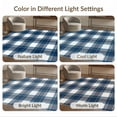 thumbnail image 7 of ODIKA Plaid Front Oversized Interlocking Traditional Layering Checkered for Living Room, Under Sectional, Family , Non-Slip Flatwoven, 7 of 7