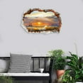 thumbnail image 3 of Decoraciones de pared de paisaje de agujero perfecl PVC 40x60cm, 3 of 8