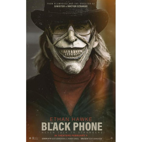 The Black Phone Movie Poster Quality Glossy Print Photo Wall Art Ethan Hawke Sizes Available 8x10 11x17 16x20 22x28 24x36 27x40 #1 (16x20)