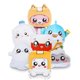thumbnail image 4 of Juguetes Boxy and Foxy, lindos juguetes de peluche de tiburón, peluche de tiburón suave, 4 of 4