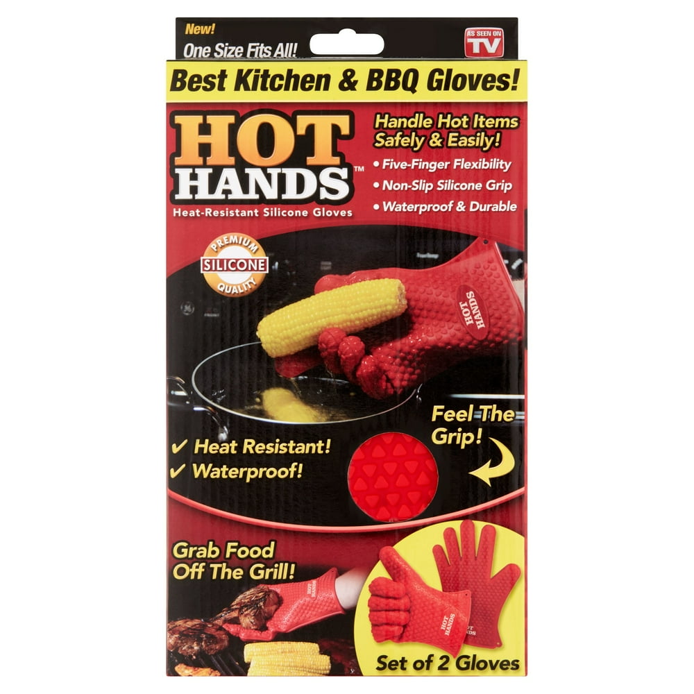 Hot Hands HeatResistant Silicone Gloves
