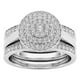 thumbnail image 1 of Fiudx Anillos de Mujer, Alianza de Compromiso Desmontable 2 En 1, con Brillantes Diamantes y Circonitas, Perfectos para Viajes, Trabajo o Uso Diario, Regalo Ideal para Prometidas, Esposas y Novias, U, 1 of 2