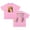 Pink, variant on Anuel AA Real Hasta la Muerte 2 Tour T-shirt Crewneck Short Sleeve Cotton Tee Women Men Streetwear Tops