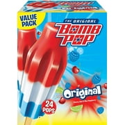 Bomb Pop Original Ice Pop, 42 fl oz 24 Pack