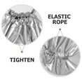thumbnail image 3 of AURARMLET Plated Nylon Drawstring Backpack with Large Capacity for Travel Gym and School Use, 3 of 7